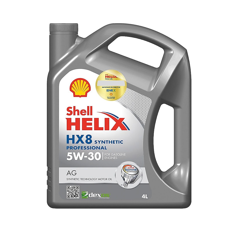 Botella de Shell Helix HX8 Pro Syn AG