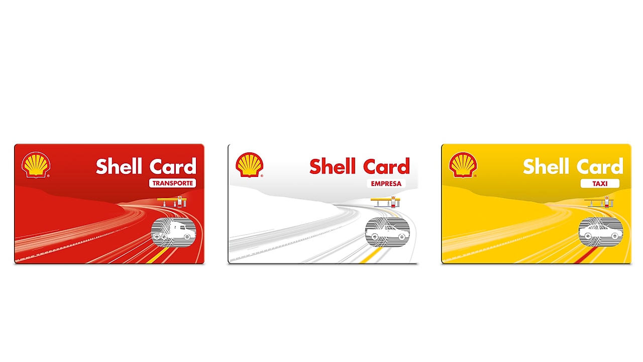 Tarjetas Shell Card Empresa, Shell Card Taxi y Shell Card Transporte