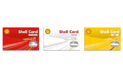 Tarjetas Shell Card Empresa, Shell Card Taxi y Shell Card Transporte