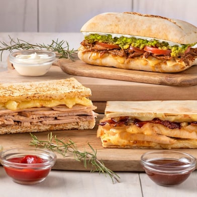 Sándwiches gourmet