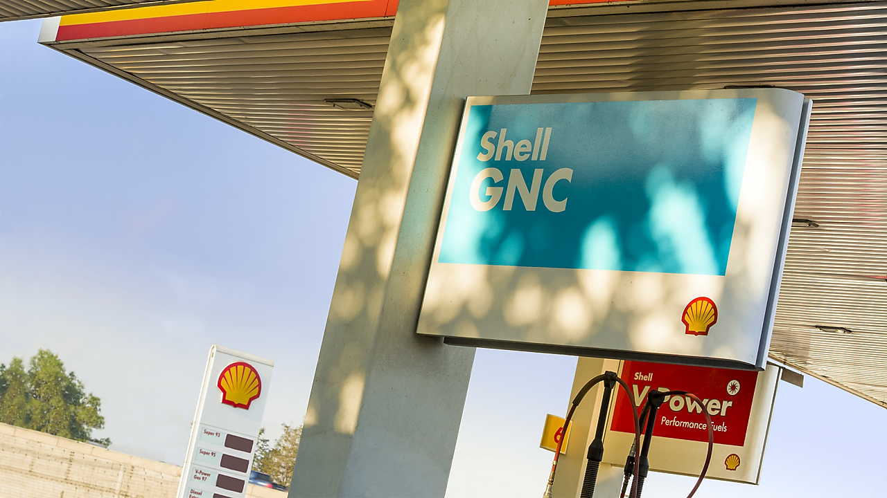Totem del producto Shell GNC