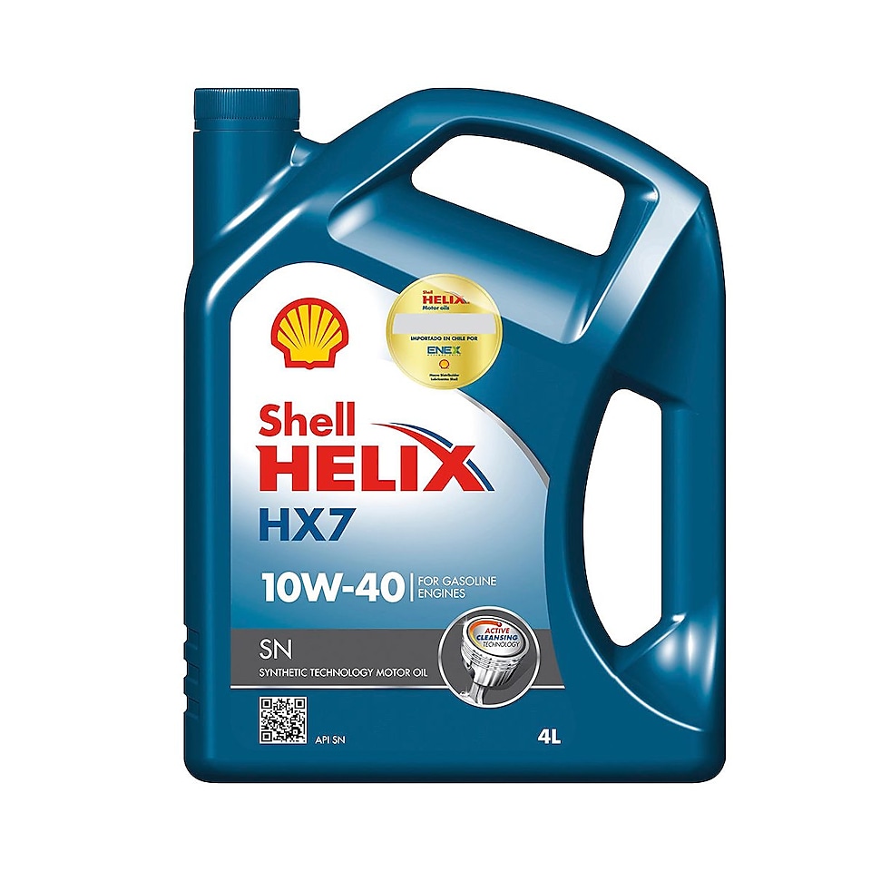 Lubricante para autos Shell Helix HX7 10W40