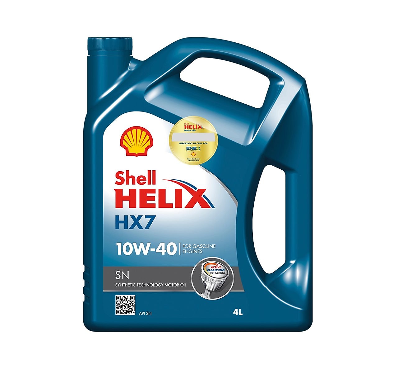 Botella de Shell Helix HX7 10W40