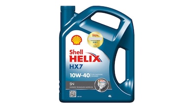 Botella de Shell Helix HX7 10W40