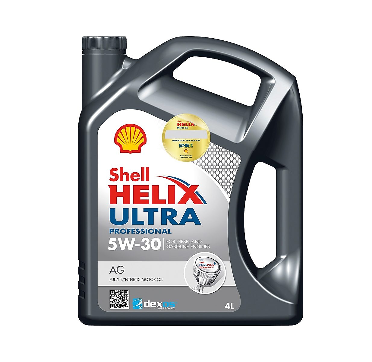 Botella de Shell Helix Ultra