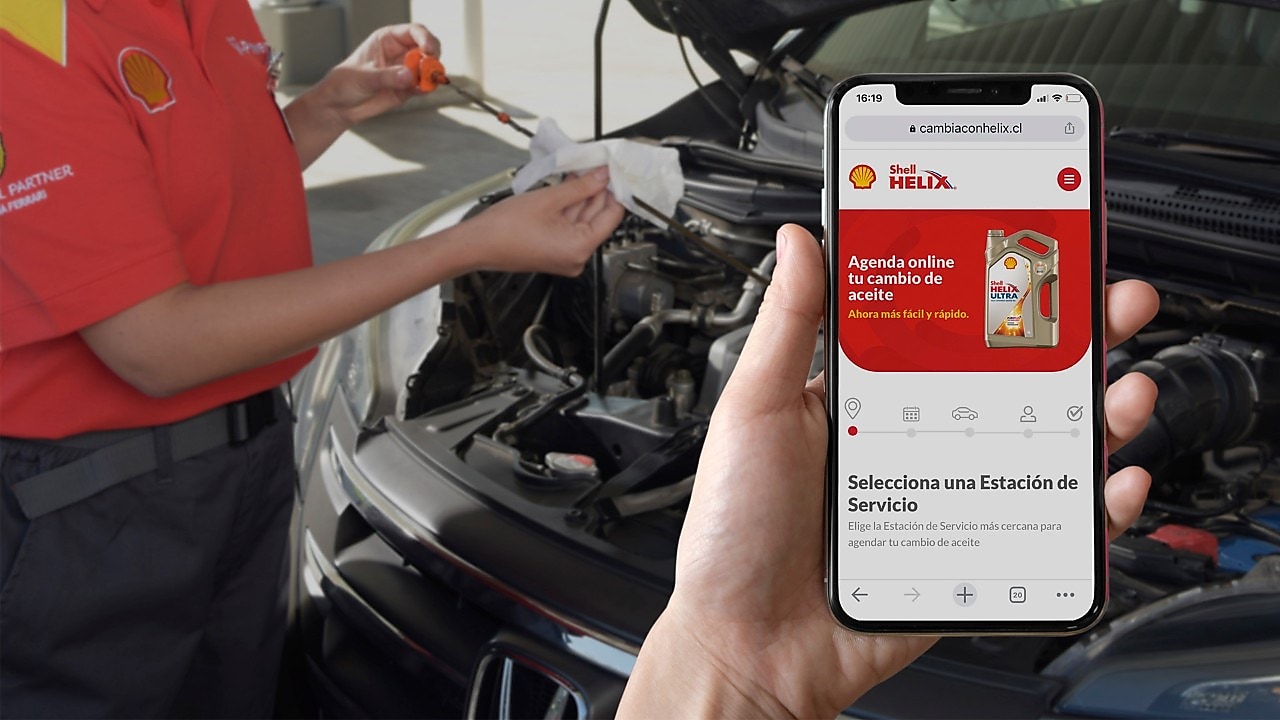Agenda tu cambio de aceite, evita filas y esperas.